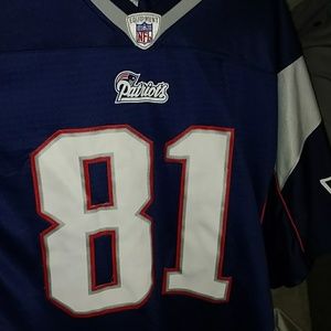 Men's authentic Randy Moss Patriots jersey